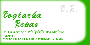 boglarka repas business card